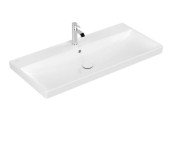 Раковина Villeroy & Boch Avento 100х47 см із переливом санітарна кераміка альпійський білий 4156A501