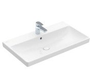 Раковина Villeroy & Boch Avento 80х47 см із переливом санітарна кераміка CeramicPlus альпійський білий 415680R1