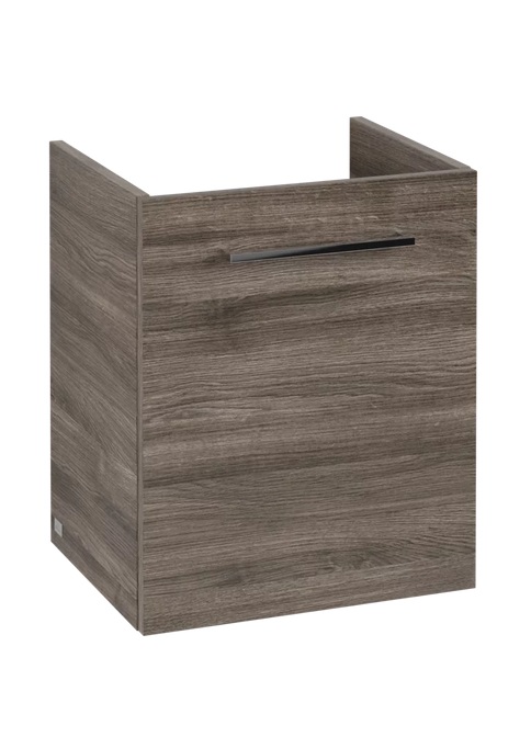 Тумба под раковину Villeroy & Boch Avento 43х38,4 см петли слева ДСП каменный дуб A88700RK