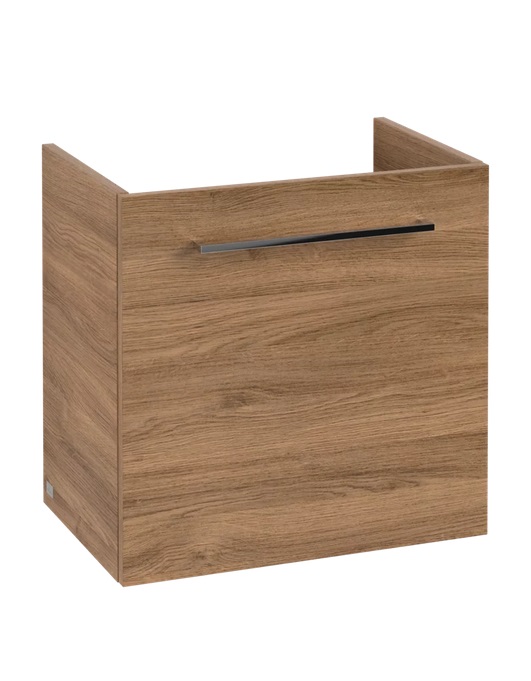 Тумба под раковину Villeroy & Boch Avento 53х38,4 см петли справа ДСП дуб канзас A88801RH
