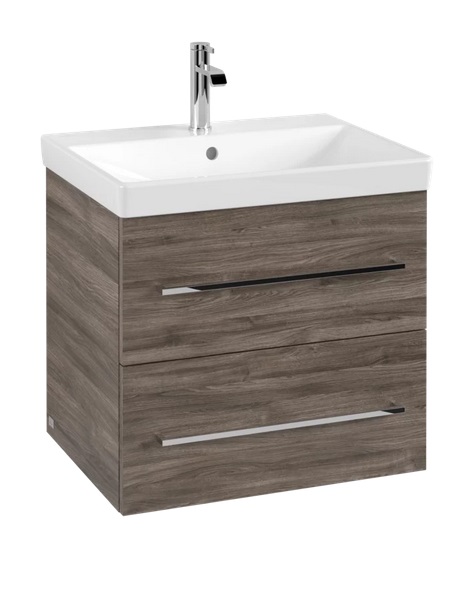 Тумба под раковину Villeroy & Boch Avento 58х48,4 см ДСП каменный дуб A88900RK