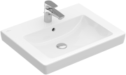 Раковина для ванной Villeroy & Boch Subway 2.0 60х47 см санитарная керамика CeramicPlus альпийский белый 711360R1
