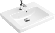 Раковина для ванной Villeroy & Boch Subway 2.0 50х40 см санитарная керамика CeramicPlus альпийский белый 731550R1