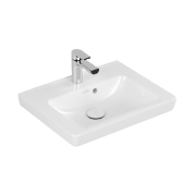 Раковина для ванной Villeroy & Boch Subway 2.0 50х40 см санитарная керамика CeramicPlus альпийский белый 7315F0R1