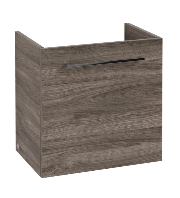 Тумба под раковину Villeroy & Boch Avento 53х38,4 см петли слева ДСП каменный дуб A88800RK