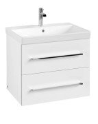 Тумба под раковину Villeroy & Boch Avento 63х48,4 см МДФ с акриловым покрытием стекло белое A89000B4