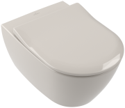 Унитаз подвесной Villeroy & Boch Subway 2.0 37х56 см санитарная керамика CeramicPlus пергамон 5614R0R3