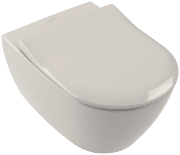 Унитаз подвесной Villeroy & Boch Subway 2.0 37х56 см санитарная керамика CeramicPlus пергамон 5614R0R3