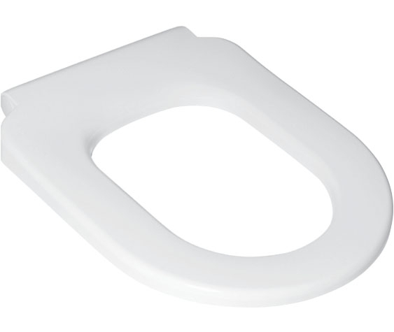 Сиденье без крышки для унитаза Villeroy & Boch Subway 2.0 дюроспласт альпийский белый 9M746101