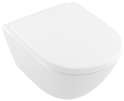 Унитаз подвесной Villeroy & Boch Subway 2.0 41х58 см санитарная керамика CeramicPlus альпийский белый 4609R0R1