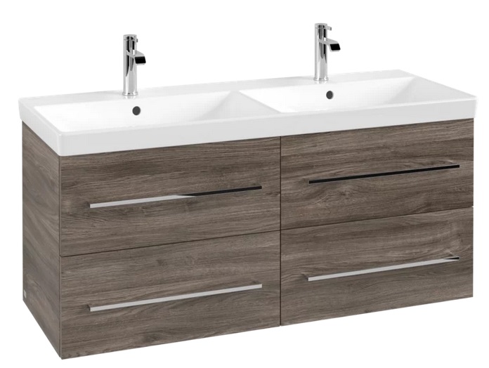 Тумба под раковину Villeroy & Boch Avento 118х48,4 см ДСП каменный дуб A89300RK