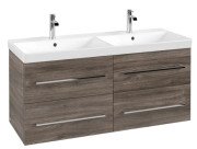 Тумба под раковину Villeroy & Boch Avento 118х48,4 см ДСП каменный дуб A89300RK