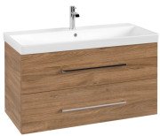 Тумба под раковину Villeroy & Boch Avento 98х48,4 см ДСП дуб канзас A89200RH