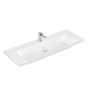 Раковина Villeroy & Boch Subway 3.0 130х47 см TitanCeram CeramicPlus кам'яний білий 4A70D2RW