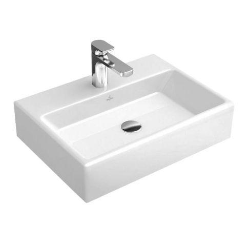 Раковина для ванной Villeroy & Boch Memento 60х42 см санитарная керамика CeramicPlus альпийский белый 51336LR1