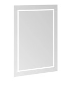 Зеркало в ванную комнату Villeroy & Boch Finion 60х75 см с подсветкой и настенным освещением G6006000