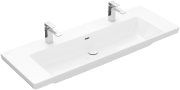 Раковина Villeroy & Boch Subway 3.0 130х47,5 см TitanCeram CeramicPlus альпийский белый 4A70D4R1