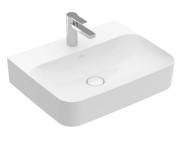 Раковина Villeroy & Boch Finion 60х47 см со скрытым переливом TitanCeram CeramicPlus альпийский белый 416864R1