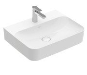 Раковина Villeroy & Boch Finion 60х47 см со скрытым переливом TitanCeram CeramicPlus альпийский белый 416864R1