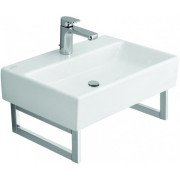 Раковина для ванной Villeroy & Boch Memento 50х42 см санитарная керамика CeramicPlus альпийский белый 513350R1