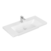 Раковина Villeroy & Boch Subway 3.0 100х47 см TitanCeram CeramicPlus альпийский белый 4A70A2R1