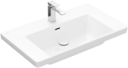 Раковина Villeroy & Boch Subway 3.0 80х47 см TitanCeram CeramicPlus альпийский белый 4A7080R1