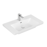 Раковина Villeroy & Boch Subway 3.0 80х47  см TitanCeram CeramicPlus кам'яний білий 4A7080RW