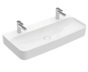 Раковина Villeroy & Boch Finion 100х47 см без переливу TitanCeram CeramicPlus кам'яний білий 4168A1RW