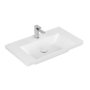 Раковина Villeroy & Boch Subway 3.0 80х47 см TitanCeram білий CeramicPlus альпійський 4A7081R1