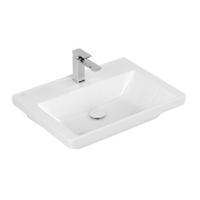 Раковина Villeroy & Boch Subway 3.0 65х47 см TitanCeram білий CeramicPlus альпійський 4A7066R1