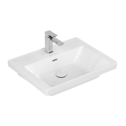 Раковина Villeroy & Boch Subway 3.0 60х47 см TitanCeram CeramicPlus альпийский белый 4A7060R1