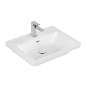 Раковина Villeroy & Boch Subway 3.0 60х47 см TitanCeram CeramicPlus альпийский белый 4A7060R1