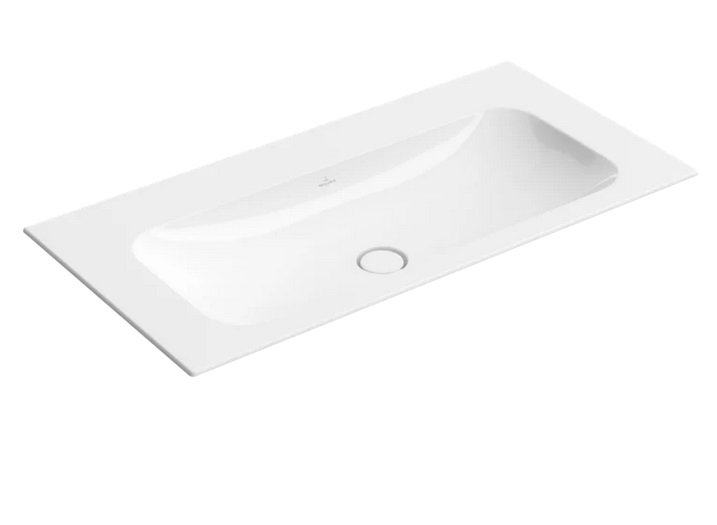 Раковина Villeroy & Boch Finion 100х50 см нешліфована без переливу TitanCeram CeramicPlus альпійський білий 4164A3R1