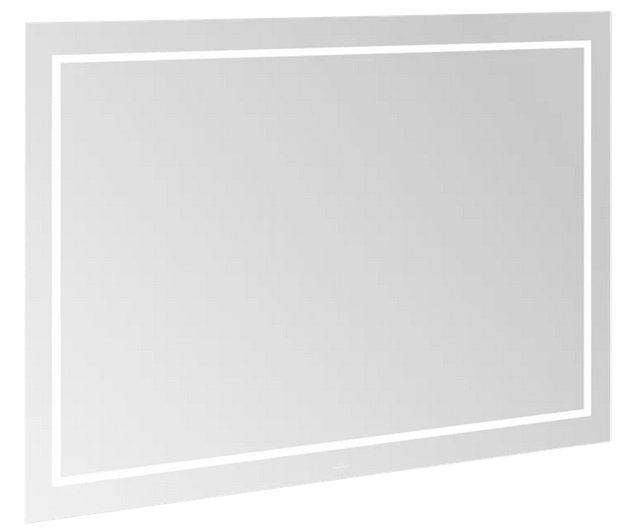 Зеркало в ванную комнату Villeroy & Boch Finion 120х75 см с подсветкой и настенным освещением G6001200