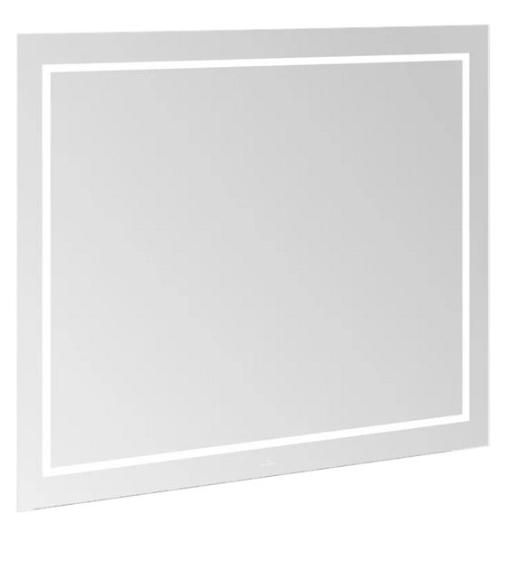 Зеркало в ванную комнату Villeroy & Boch Finion 100х75 см с подсветкой и настенным освещением G6001000