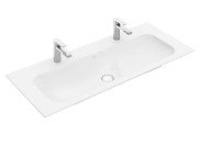 Раковина Villeroy & Boch Finion 120х50 см без перелива TitanCeram CeramicPlus каменный белый 4164C1RW