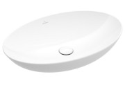 Раковина Villeroy & Boch Loop & Friends 56х38 см з переливом TitanCeram альпійський білий 4A470001