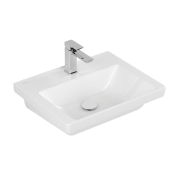 Раковина Villeroy & Boch Subway 3.0 55х44 см санітарна кераміка альпійський білий 4A70F501