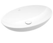 Раковина Villeroy & Boch Loop & Friends 62х42 см без перелива TitanCeram CeramicPlus каменный белый 4A4801RW