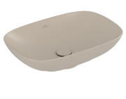 Раковина Villeroy & Boch Loop & Friends 56х38 см без перелива TitanCeram CeramicPlus миндаль 4A4901AM