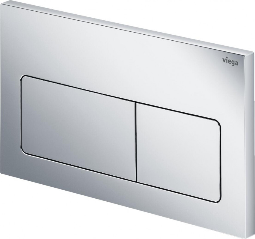 Кнопка смыва для унитаза Viega Prevista Visign for Life 5 пластик хром 773717