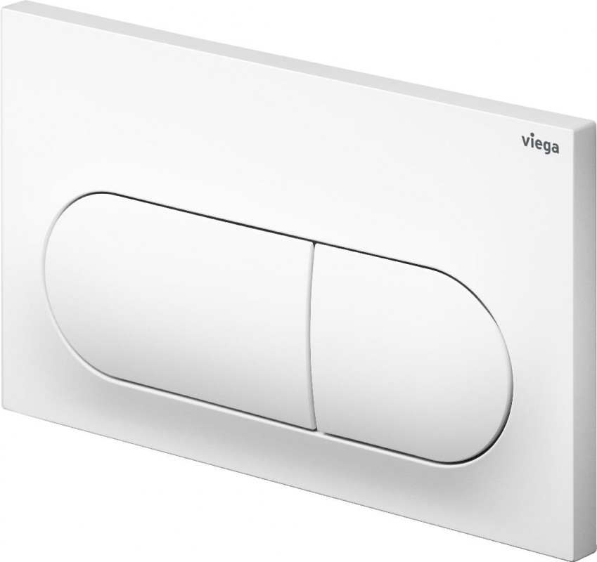Кнопка змиву для унітазу Viega Prevista Visign for Life 6 пластик альпійський білий 773762