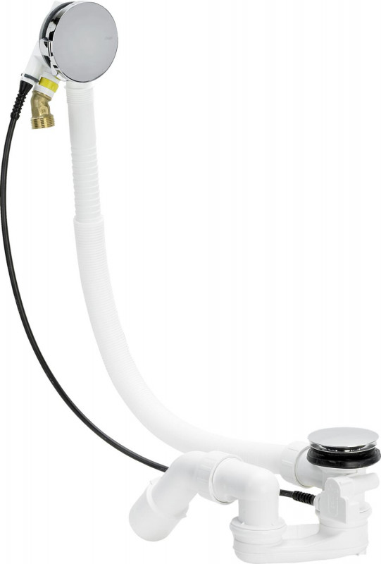 Злив-перелив ванн Viega Simplex Trio з наповненням хром 728014