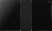 Кнопка смыва для унитаза Viega Prevista Visign for Style 24 пластик черный полированный 773304