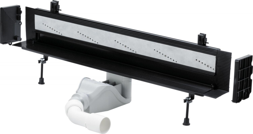 Жолоб водостічний Viega Advantix Vario Wall drain 30-120 см пластик 736552