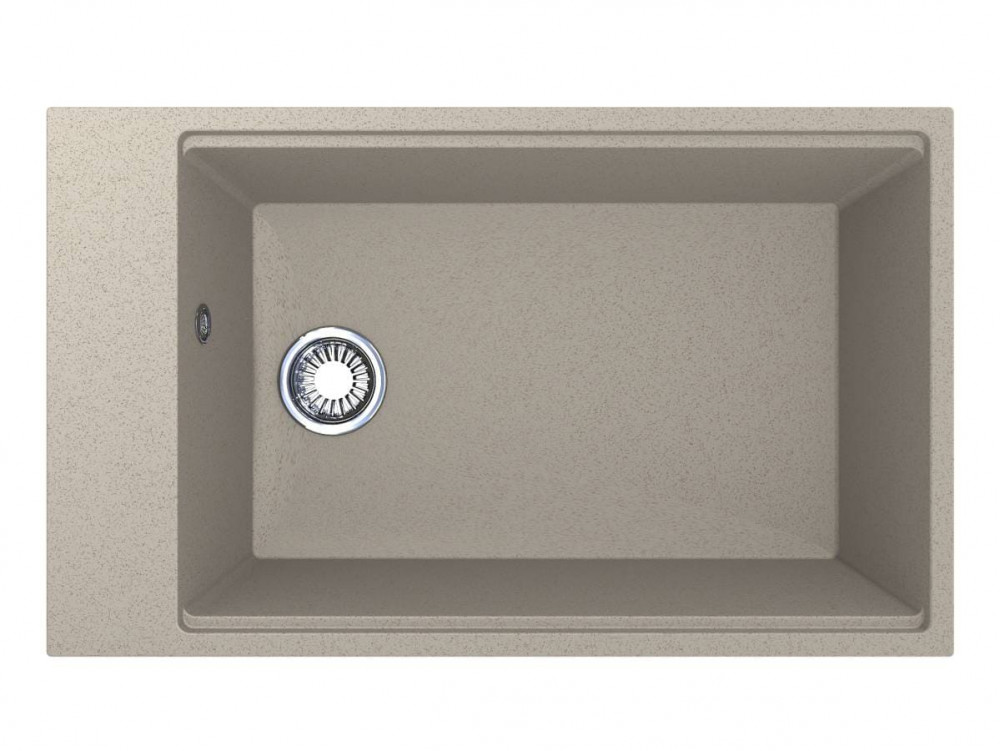 Миття для кухні Miraggio Lagoon 76х46 см кварцовий пісок Mirastone пісочний 0002088