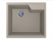 Мойка для кухни Miraggio Lisa 55,8х49,8 см кварцевый песок Mirastone песочный 0002241