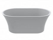 Ванна із штучного каменю Miraggio Helga 150x85 см литий мармур Mirasoft білий 0002547