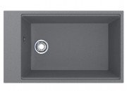 Мойка для кухни Miraggio Lagoon 76х46 см кварцевый песок Mirastone серый 0002086