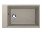 Мойка для кухни Miraggio Lagoon 76х46 см кварцевый песок Mirastone песочный 0002088
